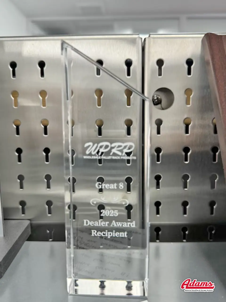 WPRP 2025 Dealer Award Adams